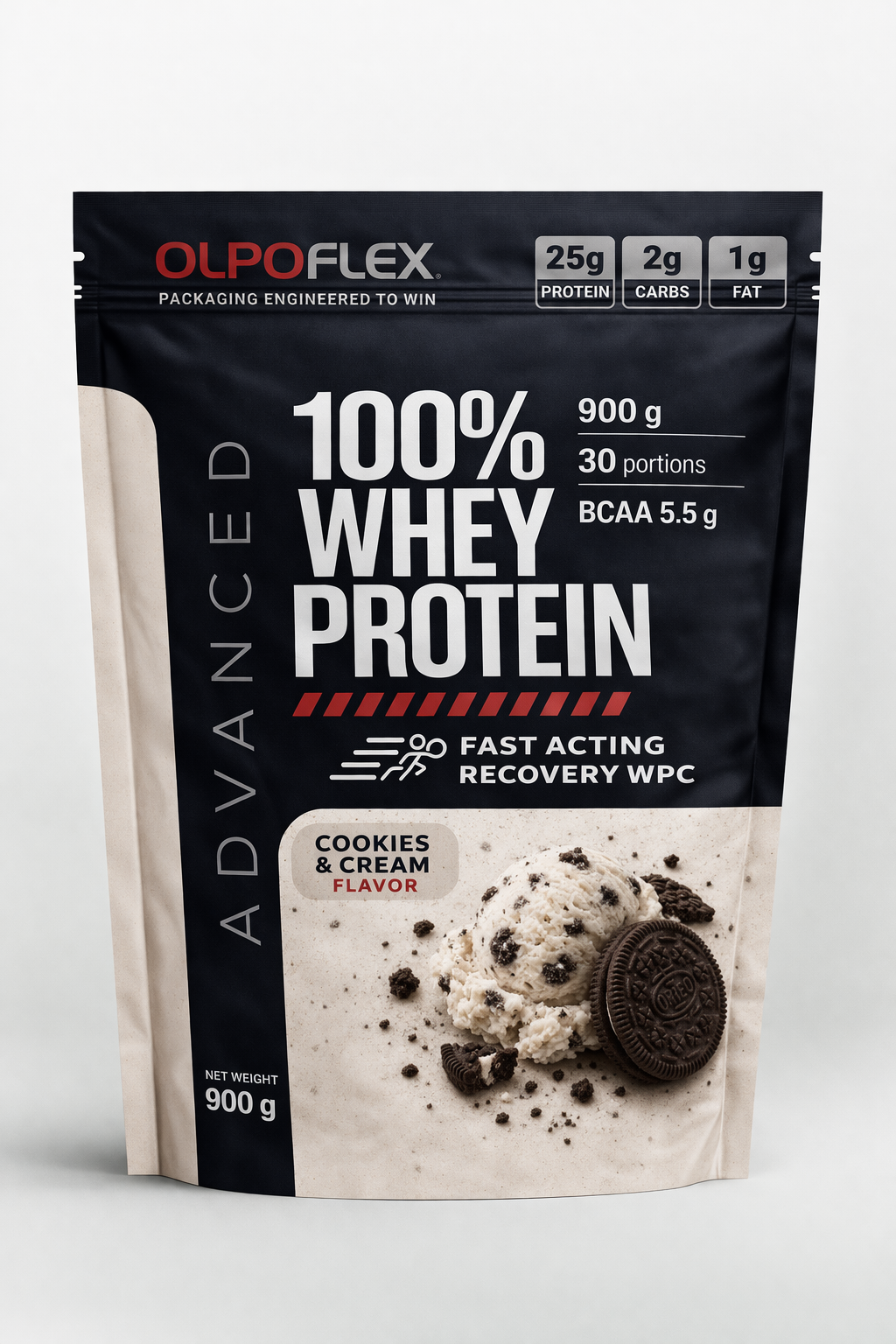 Protein stand-up pouches — food packaging