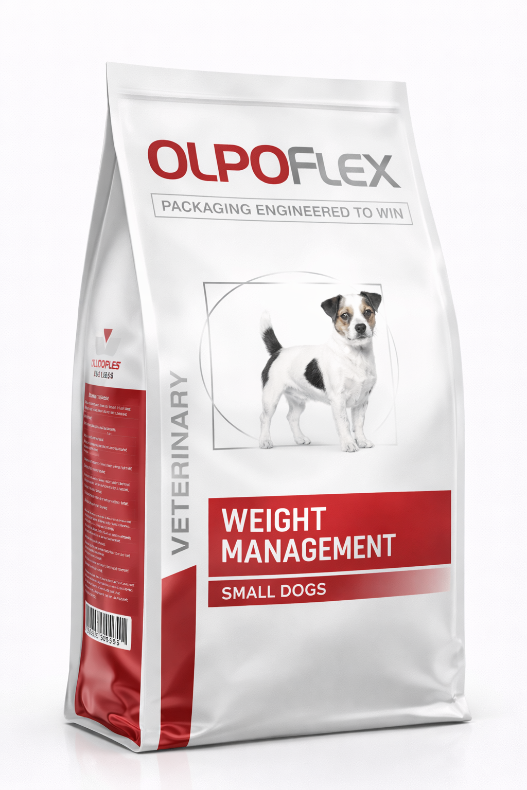 Stabilo side gusset pet food bag